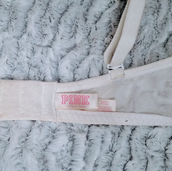 PINK Victoria's Secret White Lace Pushup - Picture 2 of 2